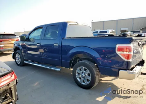 2010 Ford F150 Supercrew из США, поврежденный, VIN 1FTEW1C89AKE36976